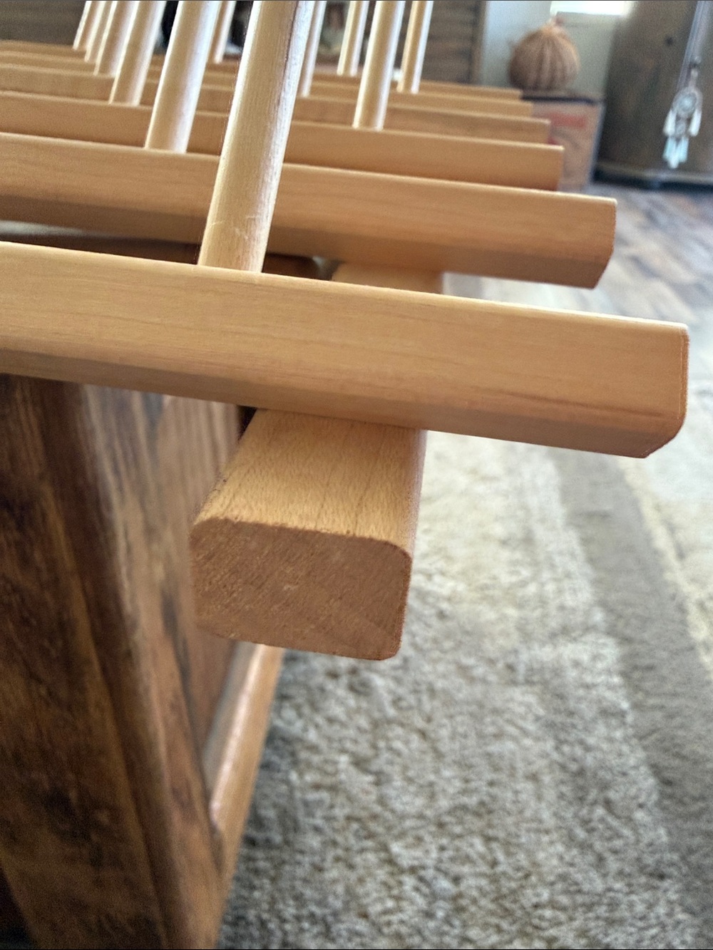 June Tailor Wooden 33 Spool Thread Rack - Picture 9 of 11